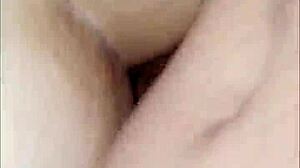 Old Husband Watches Cuckold Wife's Pussy Destroyed By Big Cock Cumshot