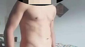 Latina dances while getting cum.