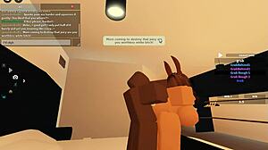 Roblox Porn Blacked with Monster Cock Deepthroat and Rough Anal Group