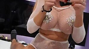 met a stranger on dance floor, removed condom for big ass creampie