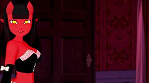 I am meru the succubus, experiencing intense hard sex in this fantasy