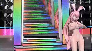 Megurine luka voc loid in love project diva nude mod full nude bunny costume