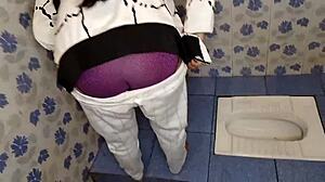 Bhabhi Ji Fingered In Bathroom Then Pussy Fucked