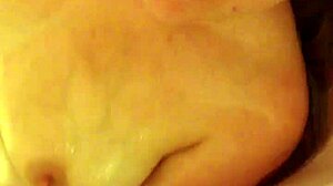 Submissive Slut Swallows Piss and Blows in Shower