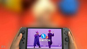 1 2 Switch Titty Fuck with Big Tits