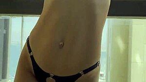 I love how gorgeous Monika Fox poses in new sexy lingerie, showing off her fake tits and long hair.