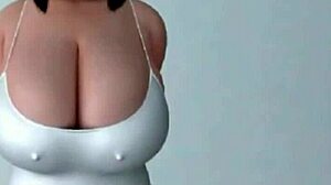 3d asian pov with huge tits in cowgirl action