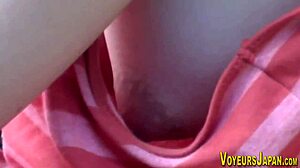 Asian Babes Side Boob Peeped On By Voyeur