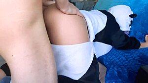 cute girl with purple hair can’t get enough of my cock.