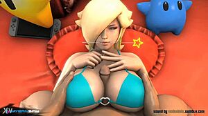 1 2 Switch Titty Fuck with Big Tits