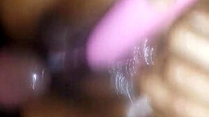 my wife uses vibrator for anal play oh god!