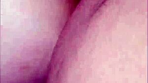 Old Husband Watches Cuckold Wife's Pussy Destroyed By Big Cock Cumshot