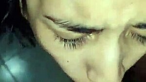 Watch me cum on her face in this homemade threesome with petite amateurs.