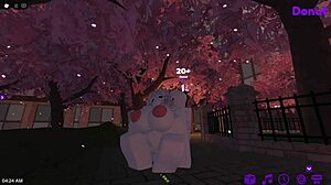 Roblox Girl Fucked Hard in Public Park Setting