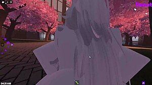 Roblox Girl Fucked Hard in Public Park Setting