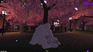 Roblox Girl Fucked Hard in Public Park Setting