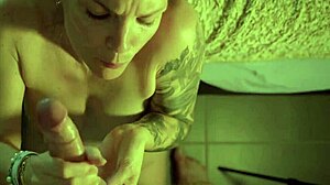 The neighborhood milf asks me to fuck her passionately.