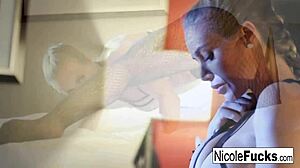 Hot nicole engages in hardcore masturbation after a teasing sex session, leading to a big tits blonde cumshot blowjob