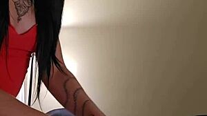 Emy Angel's Intimate Massage Session with Petite Redhead