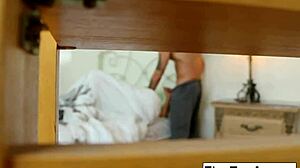 elsa jean wakes up for a creampie surprise