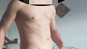 Latina dances while getting cum.