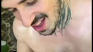 I sucked a stranger masturbating on the trail with dirty talk