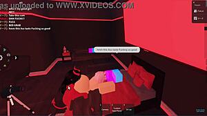 Futanari With Big Cock Fucks Big-Ass Slut at Nightclub, Making Her Shit Out