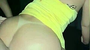 in this tale, the cuckold husband lets his curvy latina wife get pounded doggystyle by a big-cocked guy.