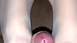 Footjob with nylons and a powerful finish, just like the enthusiast craves