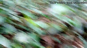 Flashing Pussy in Ecological Park