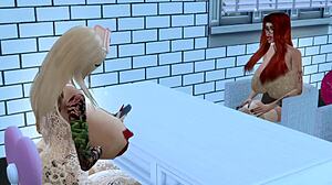 Sims 4 Porn Horny Nurse Bella Fucks Her Pacient Mila
