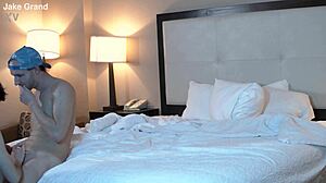 Jake's grand cock sucked by tatted petite 18+ beauty gracie lou!