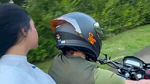 Colombian Petite Rides Doggystyle POV