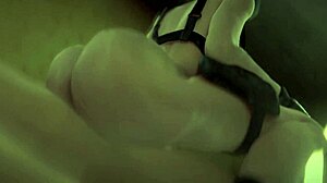 jill valentine rides hard in wild cowgirl action