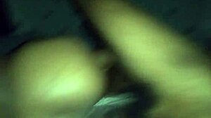 Fat chocolate pussy slammed by big black cock! Damn, that’s intense!