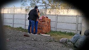 Working day adventures captured on security cameras.