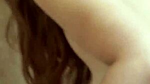 After a fun game of beach volleyball the group of lesbians head inside to bang