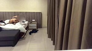 I set up a hidden cam to catch this cheating Tinder slut riding me hard.