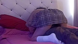 a big booty vixen in latex gets her ass roughly fucked by a gentleman