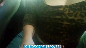 Risky bus blowjob with best friend?