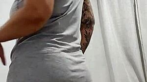 she keeps staring at my butt, i might give in