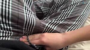 Best Friend’s Boyfriend Rips Jeans for Rough Fuck and Huge Cumshot on Pussy