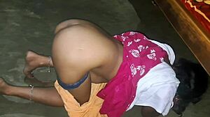 Indian village bhabhi gets pounded hard by desi boss.