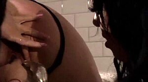 British lesbian orgy heats up in Babestation jacuzzi