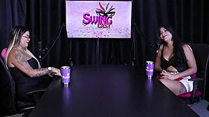 Glamour babe in lingerie faces daily domination in wild outdoor fetish