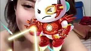 melonechallenge hard anal with skinny guy creampie