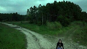 Latina Redhead Engages in Public Voyeur Sex Outdoors