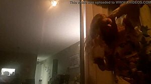 Dulcemendra Shows Boobs Outside aka Ginger Paris