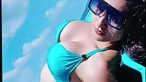 Urvashi Rautela is the queen of cum tributes with her amazing body