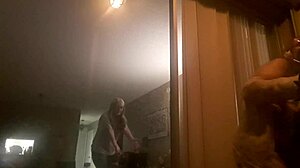 Dulcemendra Shows Boobs Outside aka Ginger Paris